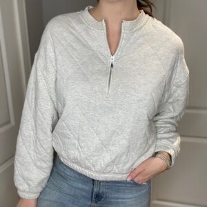 Old Navy Quilted Half-Zip Pullover